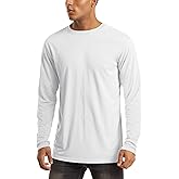 MAGCOMSEN Men's Long Sleeve Shirts UPF 50+ UV Sun Protection Athletic Shirts for Hiking Running Workout Rash Guard