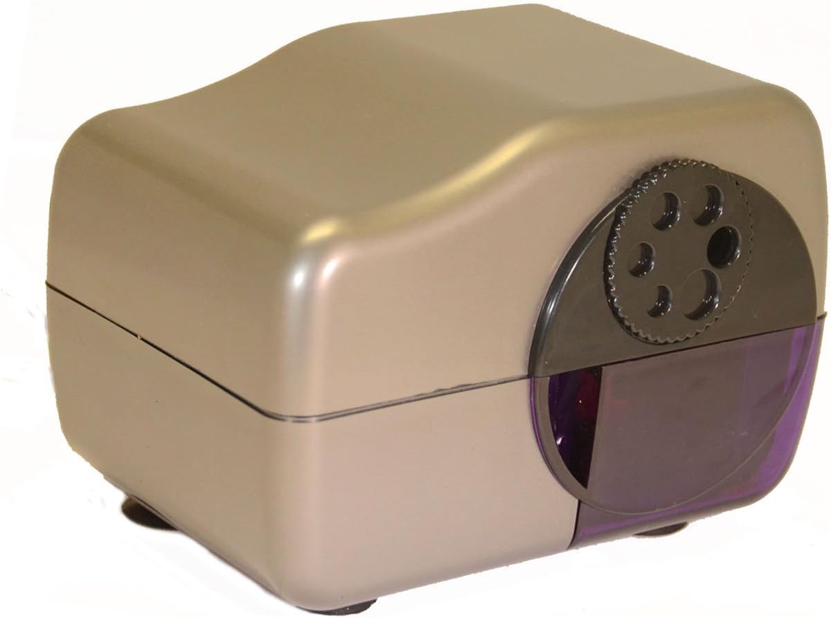 Electric Operated Multi-point Pencil Sharpener - with 6-Pencil Hole Selector Dial (6,7,8,9,10,11mm) - A Product,Reliable, Fast, Quiet