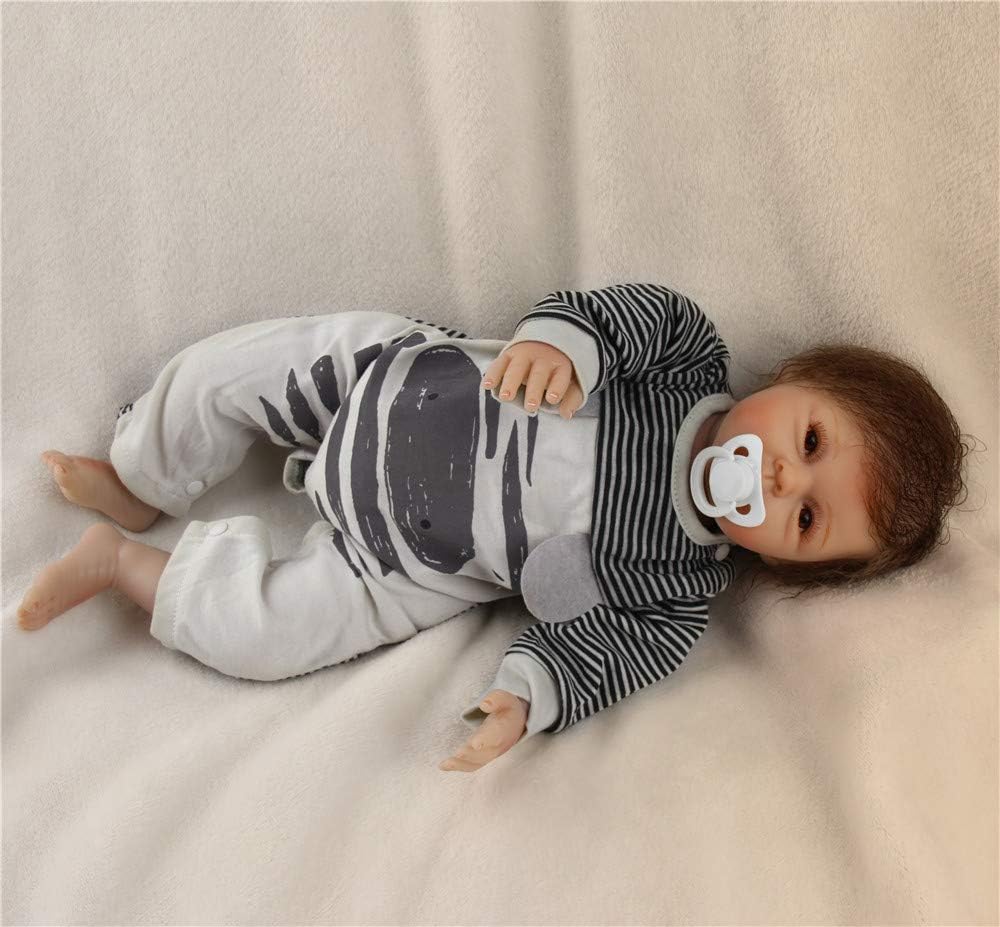 Reborn Dolls Girl 19 Inches Reborn Baby Doll Handmade Reborn Babies Soft cotton body She Looks and Feels Just like a Real-life Baby - Image 4