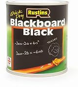 Rustins Blackboard Black Paint 1L