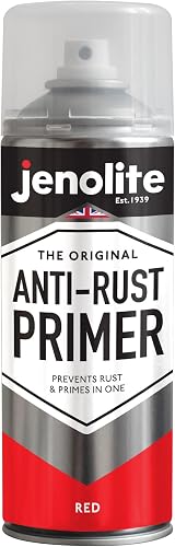 Jenolite Anti-Rust Primer Spray Paint Red 400ml High Zinc Content
