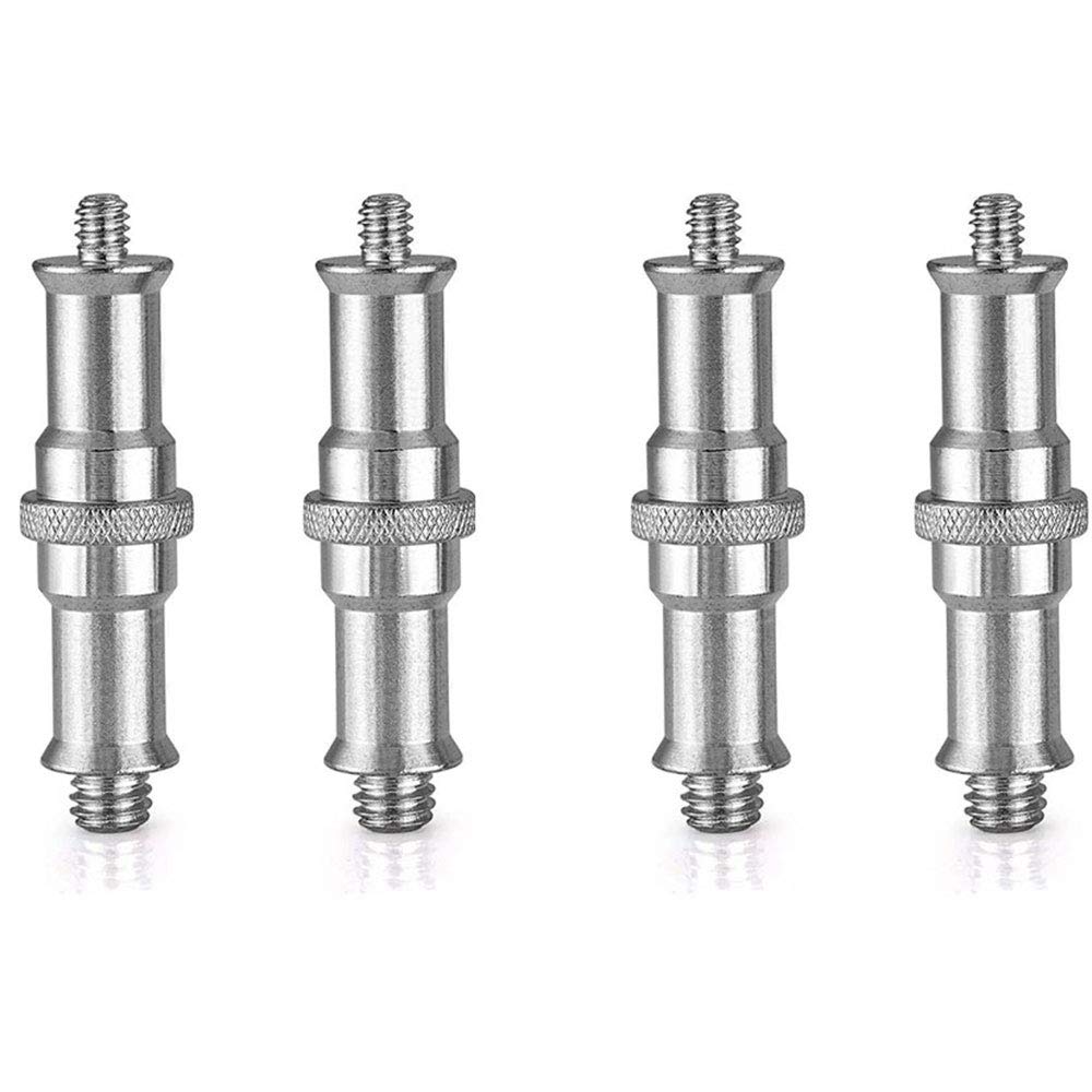 4 Pieces 1/4 To 3/8 Inch Camera Screw Adapter,Screw Adapter,Male Screws Converter,Camera Screw Accessories,Camera Threaded Screws,For Camera,Photo Studio Light Stand, Wireless Flash Receiver