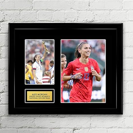 alex morgan autographed jersey