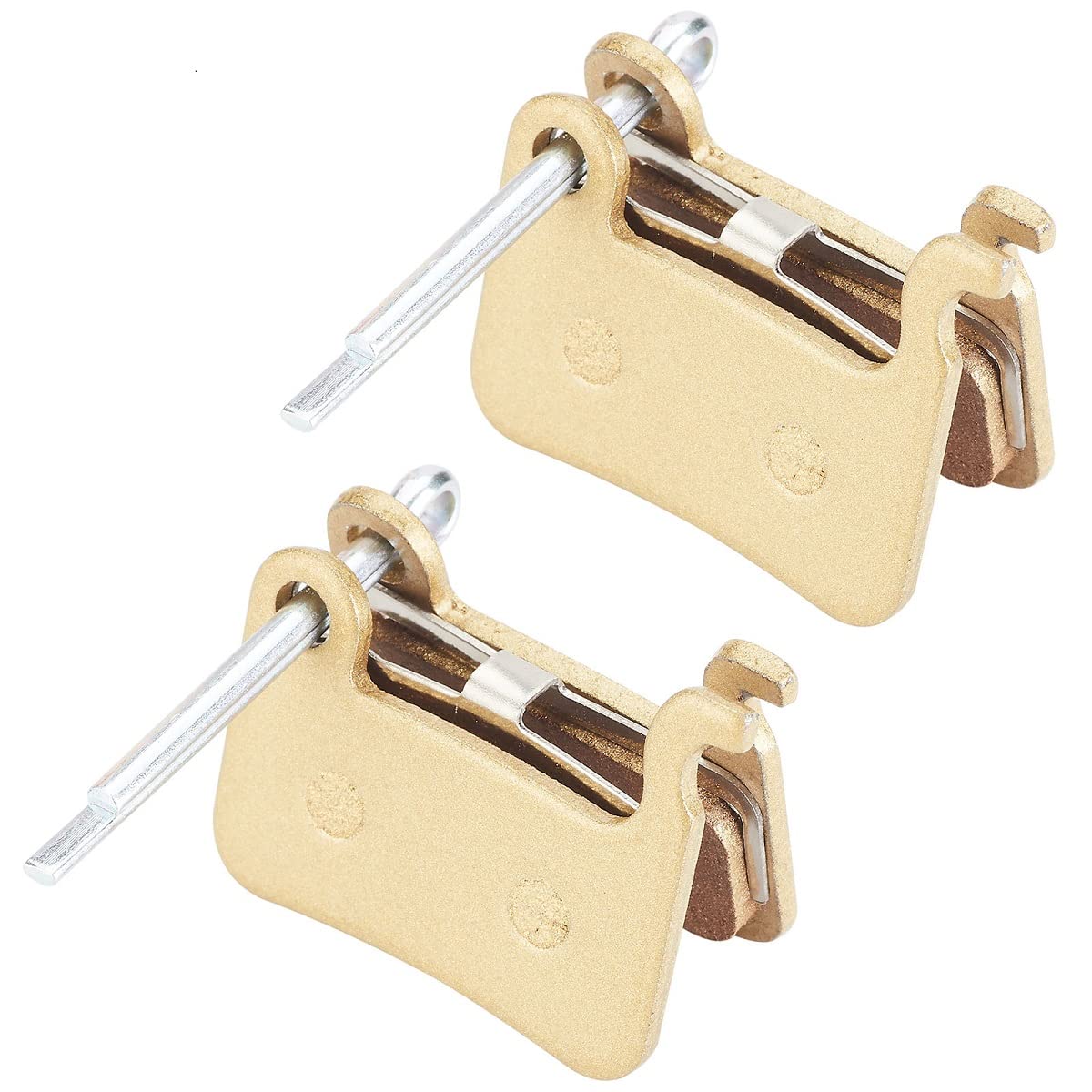 Natcoo Metal Brake Pads for Xiaomi Mi Scooter 3, for X-Tech Brake Calipers, Scooter Bike Replacement Accessories (2 Pairs)