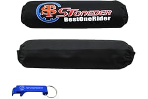 TC-Motor 2pcs 350mm Shock Cover Suspensione Protector Absorber Skin For TRX450R Honda Prefator Polaris YFZ450 YZF 450 ATV Quad Suzuki LTZ400 LTZ 400 LTR450 LTR 450 Kawasaki KFX400 Arctic Cat DVX400