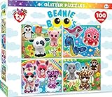 MasterPieces TY Beanie Boo Glitter 4-pack Mutlipack 100 Piece Puzzles