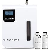 The Magic Scent Oil Diffuser, Aromatherapy Diffuser &amp; HVAC Scent Machine with Heaven &amp; Royal Hotel Fragrance Oil - Whole House Air Freshener for Home &amp; Hotels