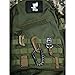 DB.WOR Carabiner Tactical 6pcs Enforcement Polymer Light Weight D-Ring Hanging Hook (Khaki)
