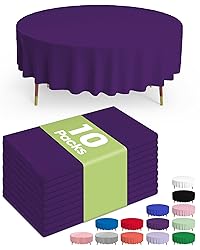 Pureegg Plastic Table Cloth Disposable 10