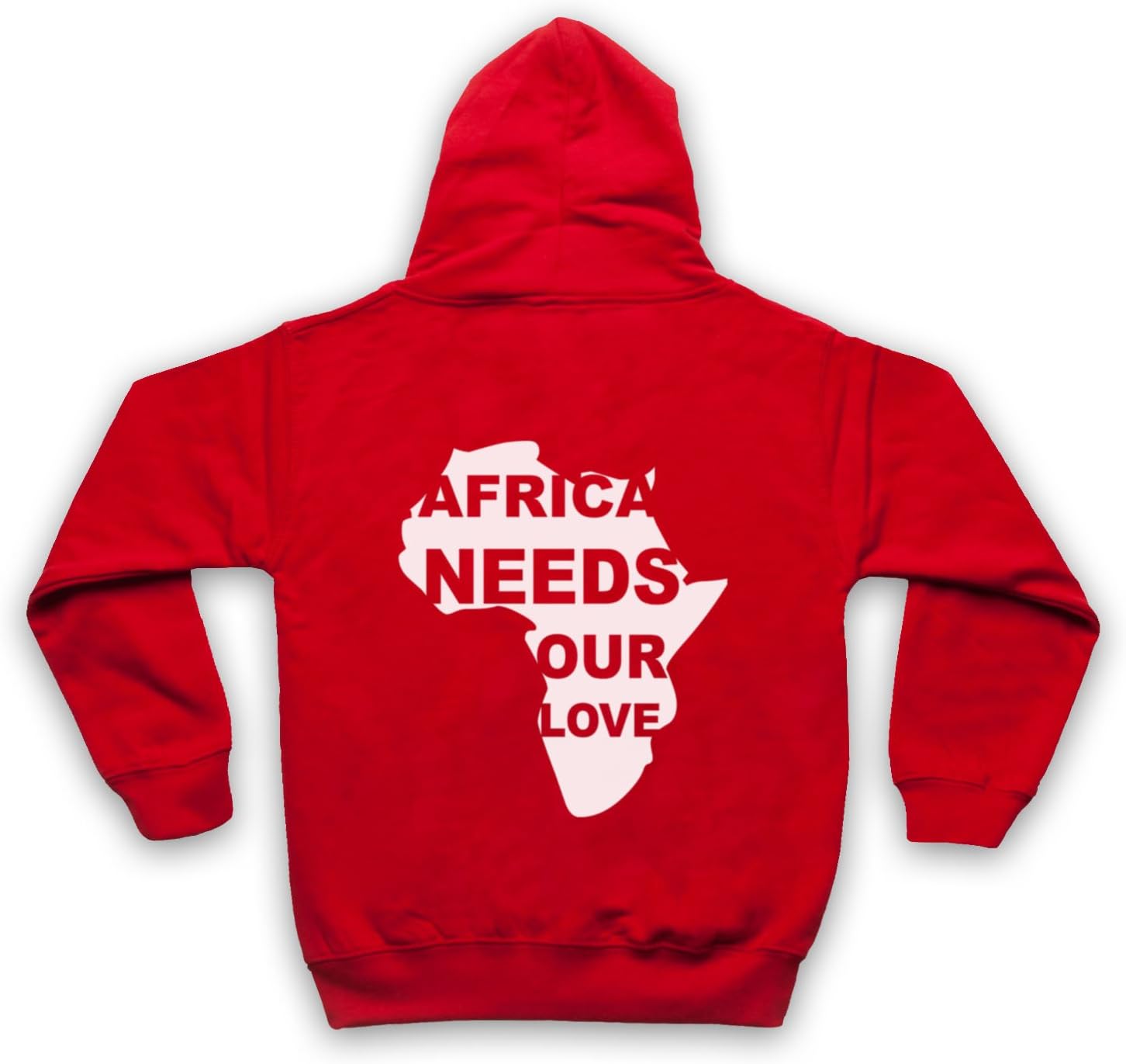 My Icon Big Boys' Africa Needs Our Love Protest Slogan Kids Zip Hoodie