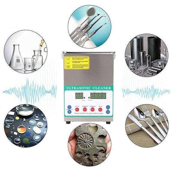 Limpiador ultrasónico Profesional 3.2L 120W Temporizador ...