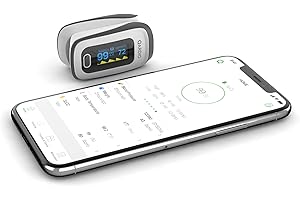 Qardio Bluetooth Pulse Oximeter and Smart SpO2 Blood Oxygen Sensor. Track Results Over Time with the Free Smartphone App for iOS and Android.