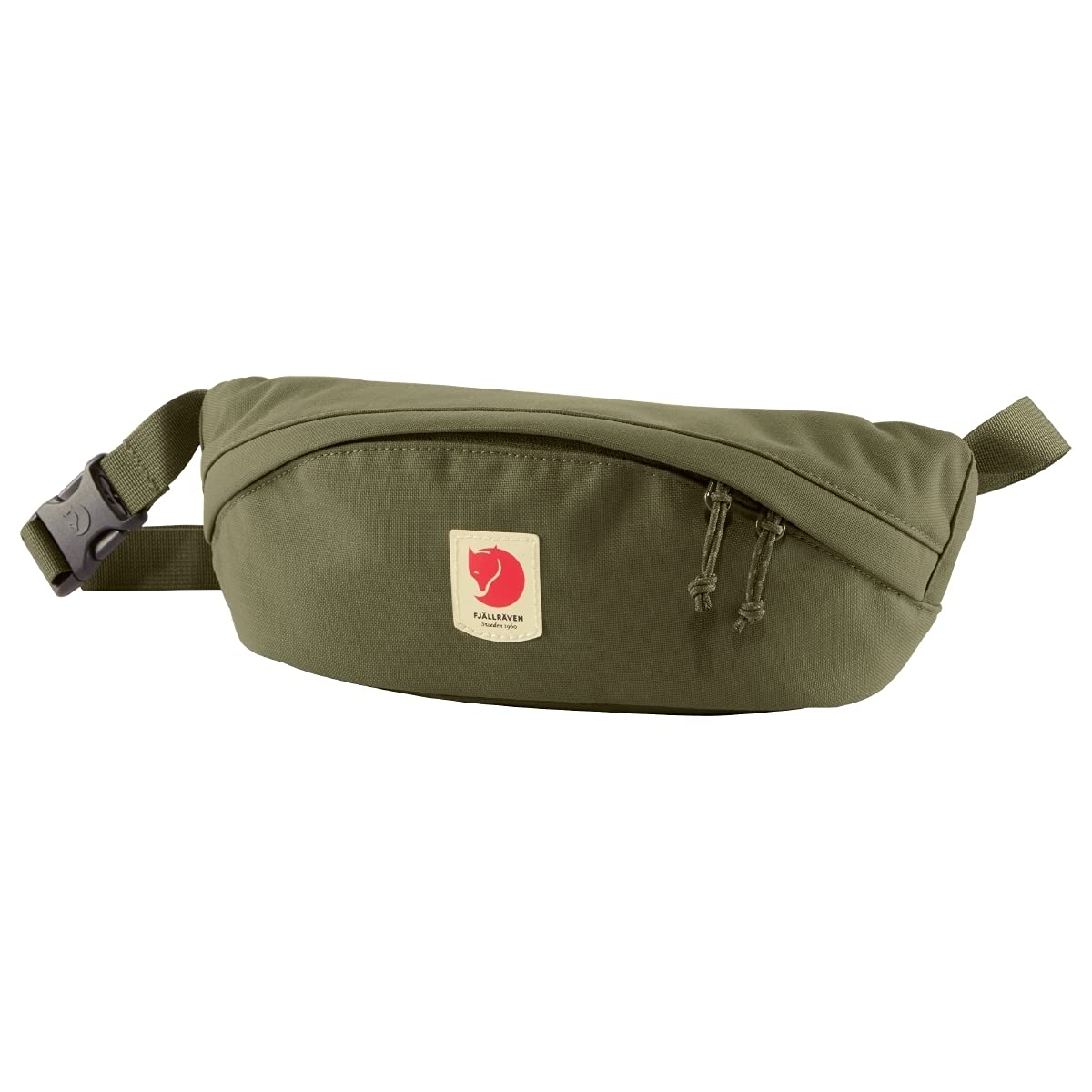 Fjallraven Ulvö Hip Pack Medium Wallets and Small Bags - Laurel Green, OneSize