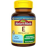 Nature Made Vitamin E 400 I.U. Softgels 100 ea (Pack of 2)