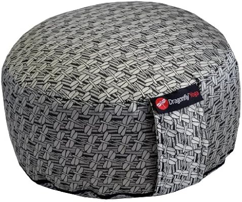 Amazon.com: Libélula Yoga Rondo – Cojín, color blanco/negro ...