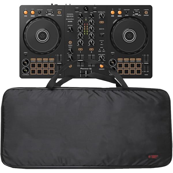 caseling A capa rígida serve para: Pioneer DJ DDJ-FLX4 Rekordbox