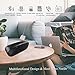 Wireless Portable Bluetooth Speaker with AUX Input, Better Bass, Support Micro SD/TF Card/USB Flash, 12 Hours Playtime, Radio, Stereo Dual-Driver for Echo Dot IPhone Android Phone Tablet - Black