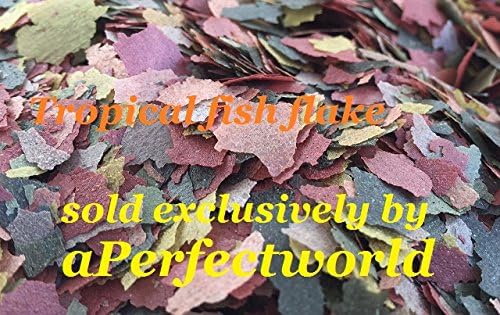 50G, 100G, 200G, 500G, 1KG TROPICAL AQUARIUM FISH FLAKE FOOD FEED WATER TANK NUTRITIOUS (50Gram)