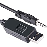 Green-utech 6ft USB Ft232rl Ttl-232r-5v-aj USB Programming Cable 3.5mm Stereo Jack Support Windows7/8/mac Etc