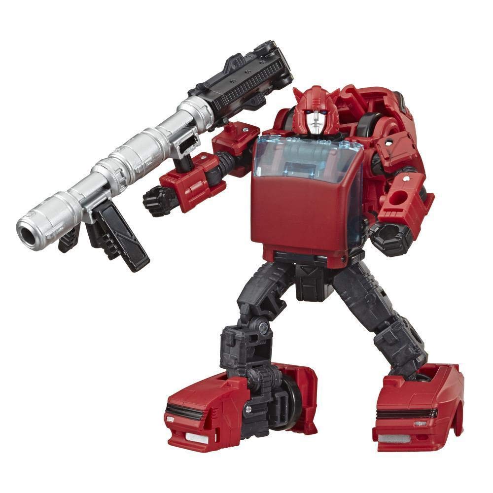 Transformers Toys Generations War for Cybertron: Earthrise Deluxe WFC-E7 Cliffjumper Action Figure – Children Aged 8 and Up, 14-cm
