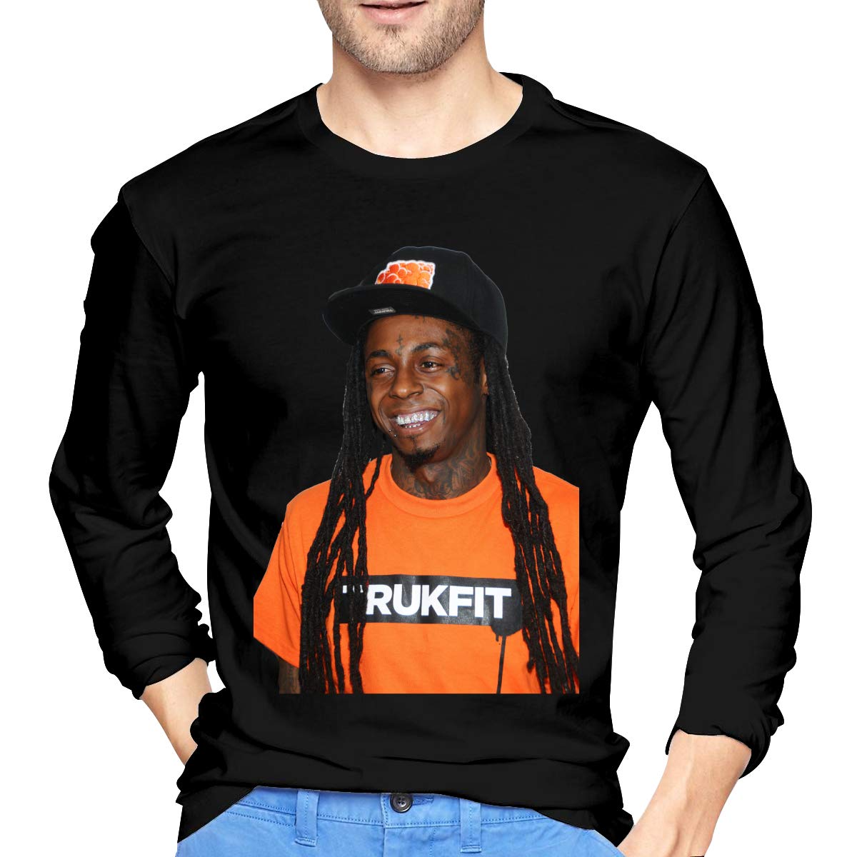 Amazon Com Tubdr Lil Wayne Comfortable Men S Long Sleeve T Shirts