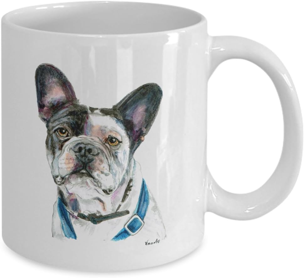 black white frenchie