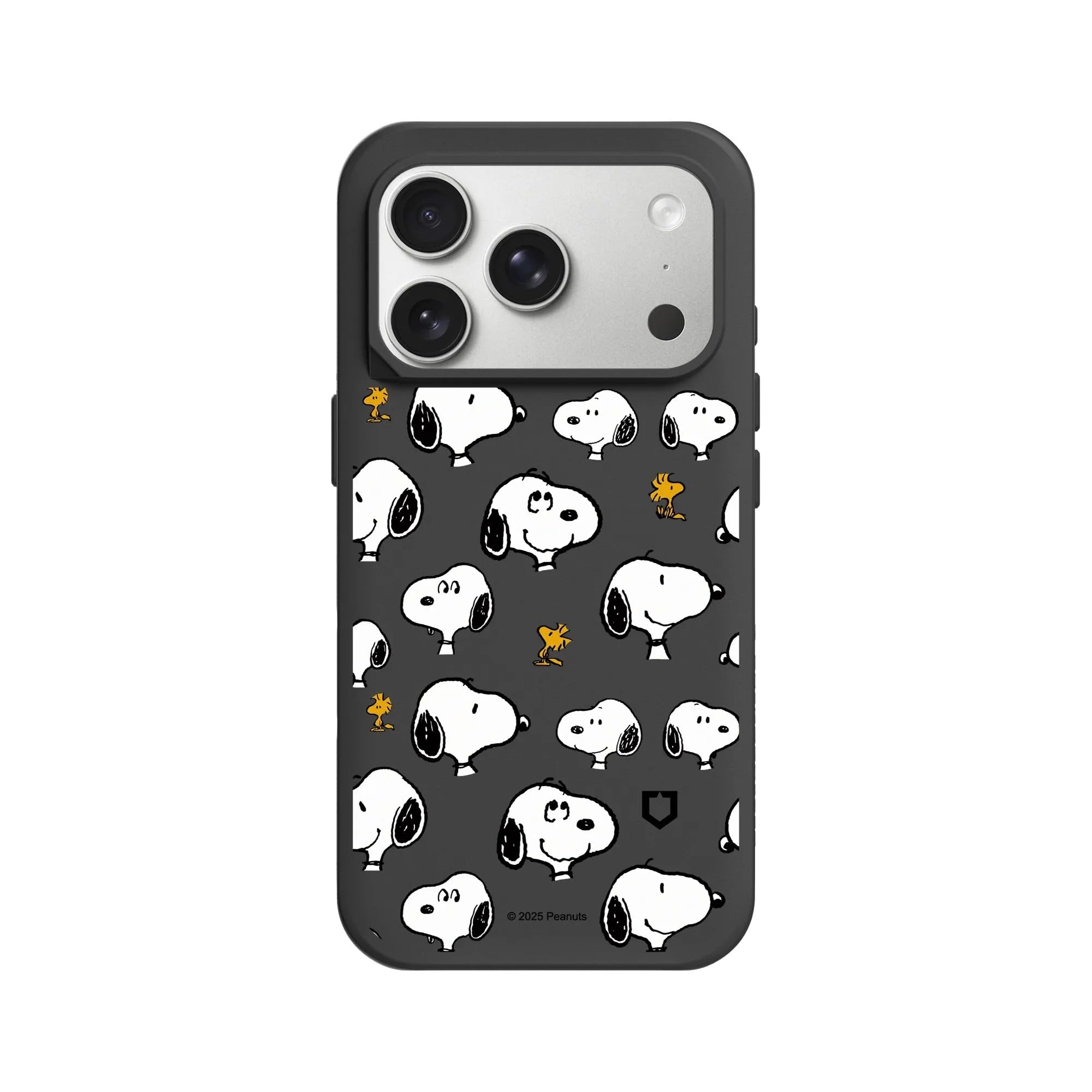 RhinoShield Phone Case Compatible with iPhone 17 Pro | SolidX - Reinforced Shock-Absorbing Protection, Minimal and Slim Design with Military Grade Drop Protection - Snoopy & Woodstock - Stickers