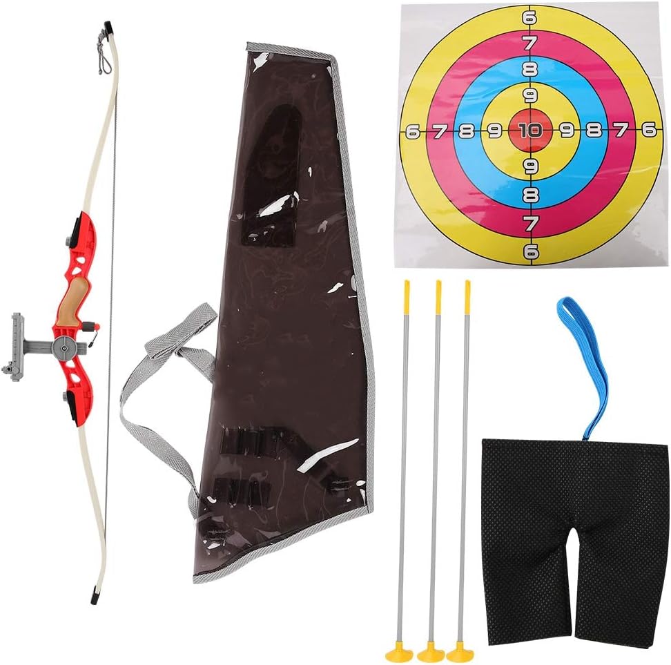 Arco Giocattolo Tradizionale Ricurvo Per Bambini Con Frecce - Tiro Con L'arco Classico - Top-archer01