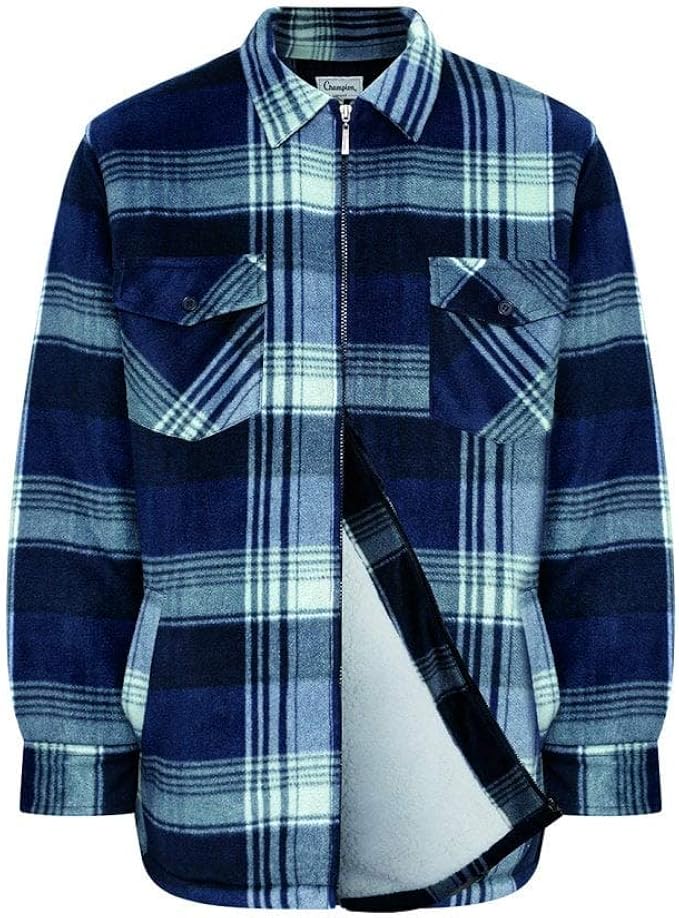 Champion Lomond Fleece Lined Lumber Jacket Amazon.co.uk Clothing