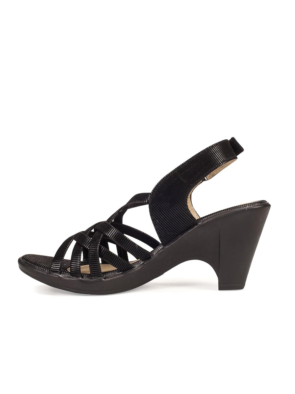 khadims womens faux leather block heels