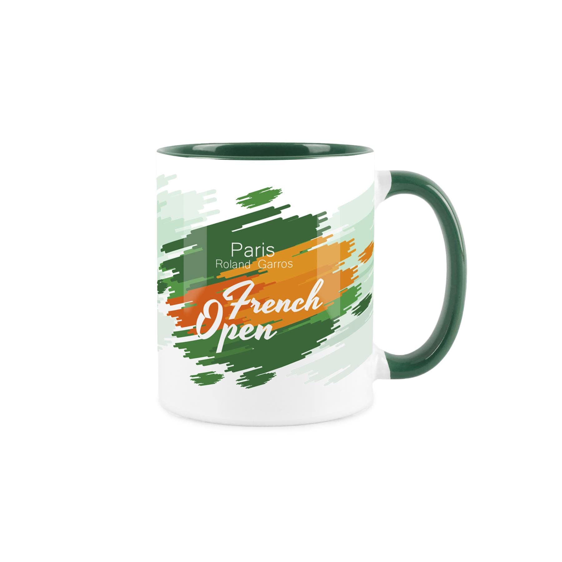 Tennis Grand Slam Mug - French Open - Coffee Tea Present Tennis Major Tournament Gift