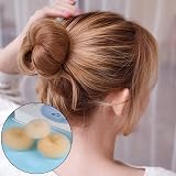 Thboxes Blonde Nylon Hair Doughnut Bun Maker Set 6 Sizes w 20 U Pins for Women view 6