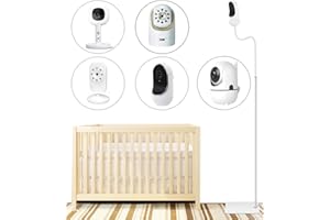 AISVAN Baby Monitor Floor Stand Compatible with Hellobaby ,Infant Optics,Nanit Pro, Owlet Cam/Cam 2 Baby Monitor, Adjustable Height 67",Also fit for Cameras with 1/4 Thread Connection,Universal Camera Stand