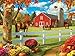 MasterPieces - 300 Piece Jigsaw Puzzle, Large EZ Grip Shapes, Rolling Pastures, Fun for Adults, Seniors, Family, Kids, Non-Glare Finish, 18