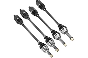 Chabushi Front Rear Left Right CV Axle Drive Shaft for Polaris Ranger 900 XP 2013-2018, Ranger 570 Full-Size 2015 2016, Ranger XP 1000 570/Crew Diesel ATV UTV Full Set Replacement