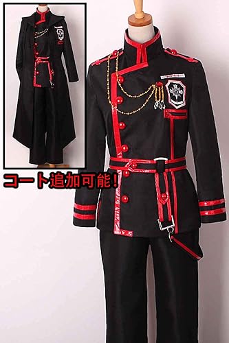 Amazon 即納 D Gray Man Hallow ディー グレイマン ハロー アレン ウォーカー 第三新団服 コスプレ衣装 新入荷 アニメ 格安 最新型 変装 セール コスチューム L コート付き コスプレ 仮装 通販
