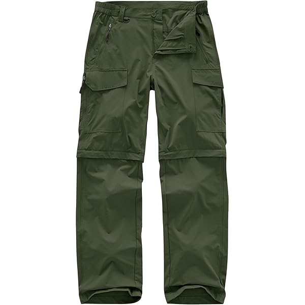 Amazon.com: Mens Hiking Pants Convertible Zip Off Lightweight