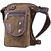 Fenarzo Men's Waist Bag Travel Purse Hiking Hip Bag (B-Brown)