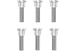 BSNOVT 6PCS Wheel Studs,49mm Long & M12x1.5 Steel Lug Bolts, Wheel Lug Stud Car Accessories Compatible with Chevrolet Lexus Toyota Scion Pontiac Replace#610-266 90942-02049