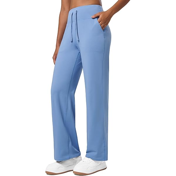 thumbnail image 2 of SANTINY Women's Fleece Lined Joggers Water Resistant High Waisted Thermal Sweatpants Winter Pants Hiking Running Pockets - Product Details 2 of 9