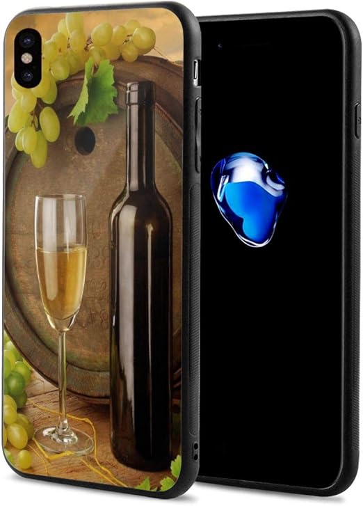 Amazon Com King Dare Wine Wallpaper Iphone Xs Case Iphone X Case Soft Tpu Shell Full Protective Bumper Anti Scratch Case Enhanced Grip Protective Defender Cover Home Kitchen
