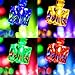 TORCHSTAR 7.3ft Ice Cube Battery Operated LED Christmas String Lights - RGBY, 2 Work Modes, 20pcs Multi-Color Cubes for Christmas, Holiday, Party, Event Decorative Lighting