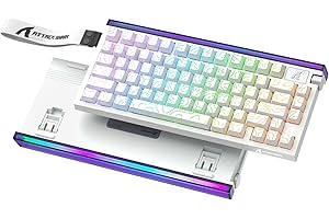 ATTACK SHARK R85HE Wired 75% Hall Effect Rapid Trigger Mechanical RGB Gaming Keyboard with 8K Polling,0.05mm RT Accuracy,0.08