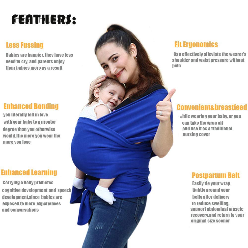Egmao Baby Baby Wrap Carrier Slingall In 1 Stretchy Breastfeeding Covercotton Newborn #wrap #around #nursing #cover Egmao Baby Baby Wrap Carrier Slingall In 1 Stretchy Breastfeeding Covercotton Newborn