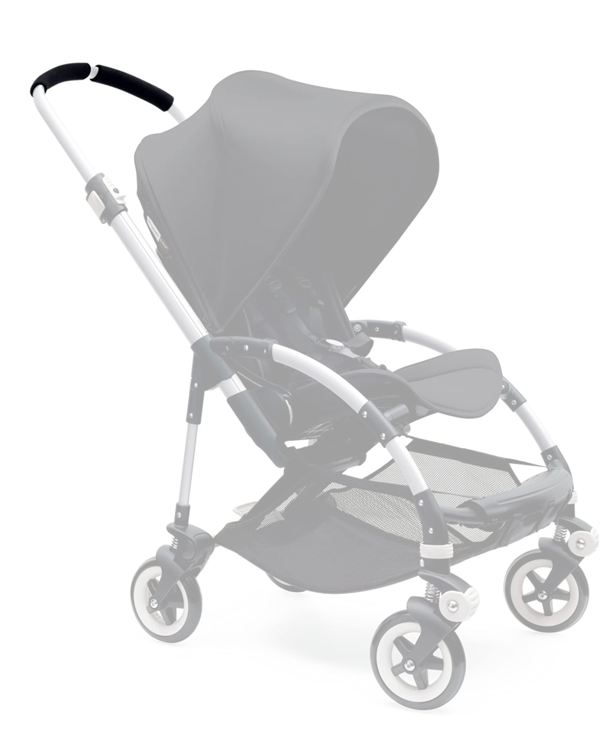 PROTEC TIF | Synthetic Leather Handlebar Covers Compatible with Bugaboo BEE 1, 2, 3 and + | to fit Over The Original Rubber | — image 1