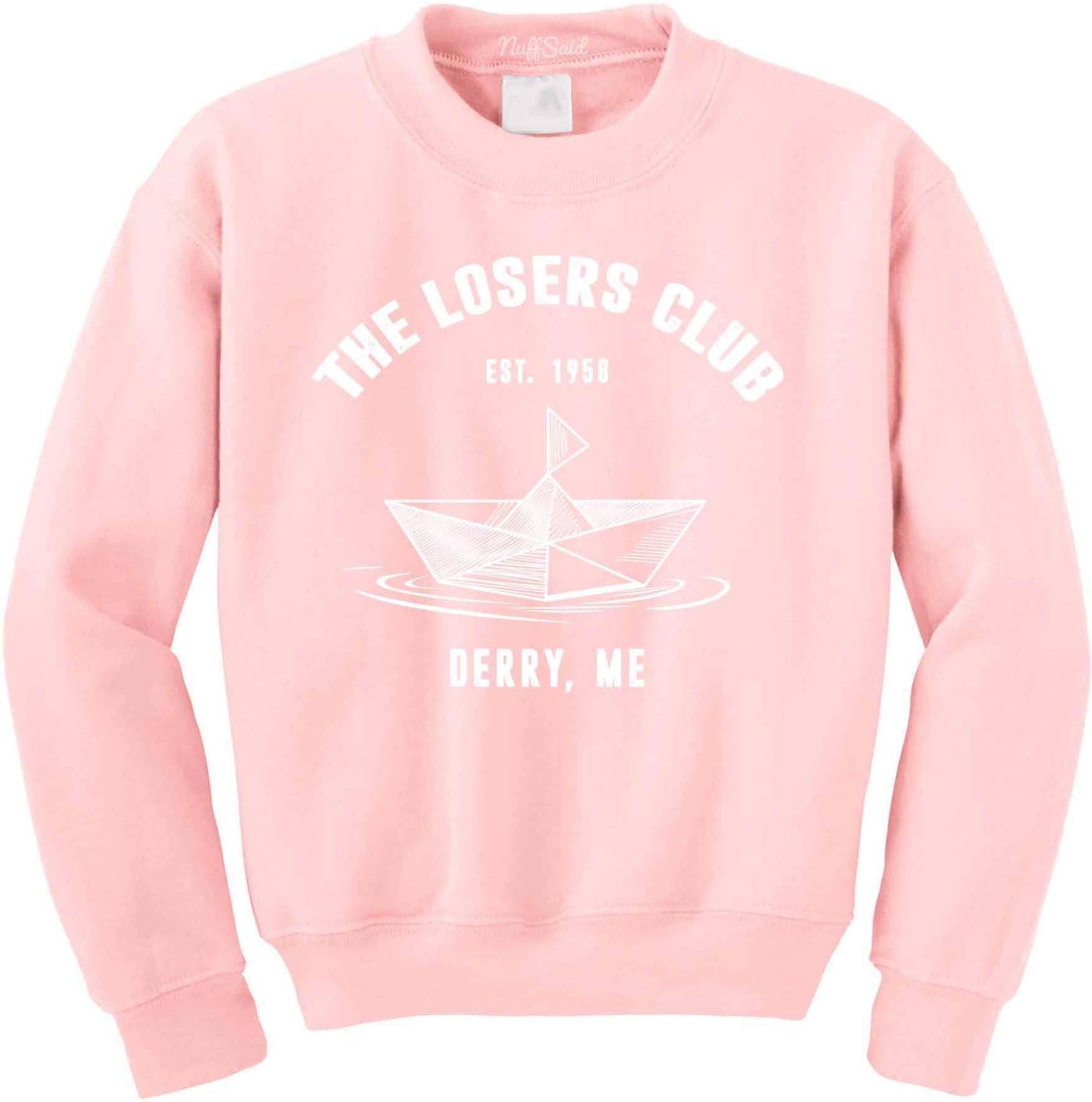 NuffSaid Losers Club Boat Crewneck Sweatshirt Sweater Pullover Georgie - Unisex