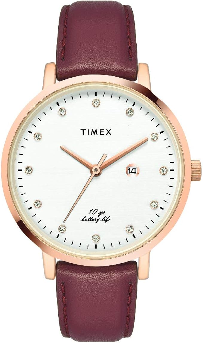 Buy Timex Long LastTen Year Battery Life Analog Silver Dial Women's