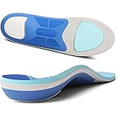 IFITNA Arch Support Inserts Plantar Fasciitis Relief Pain Orthotics Foot Insoles Men Flat Feet Heel Pad Shock Absorb Cushion Women Standing All Day, Work Boots Shoe Insert Size 11