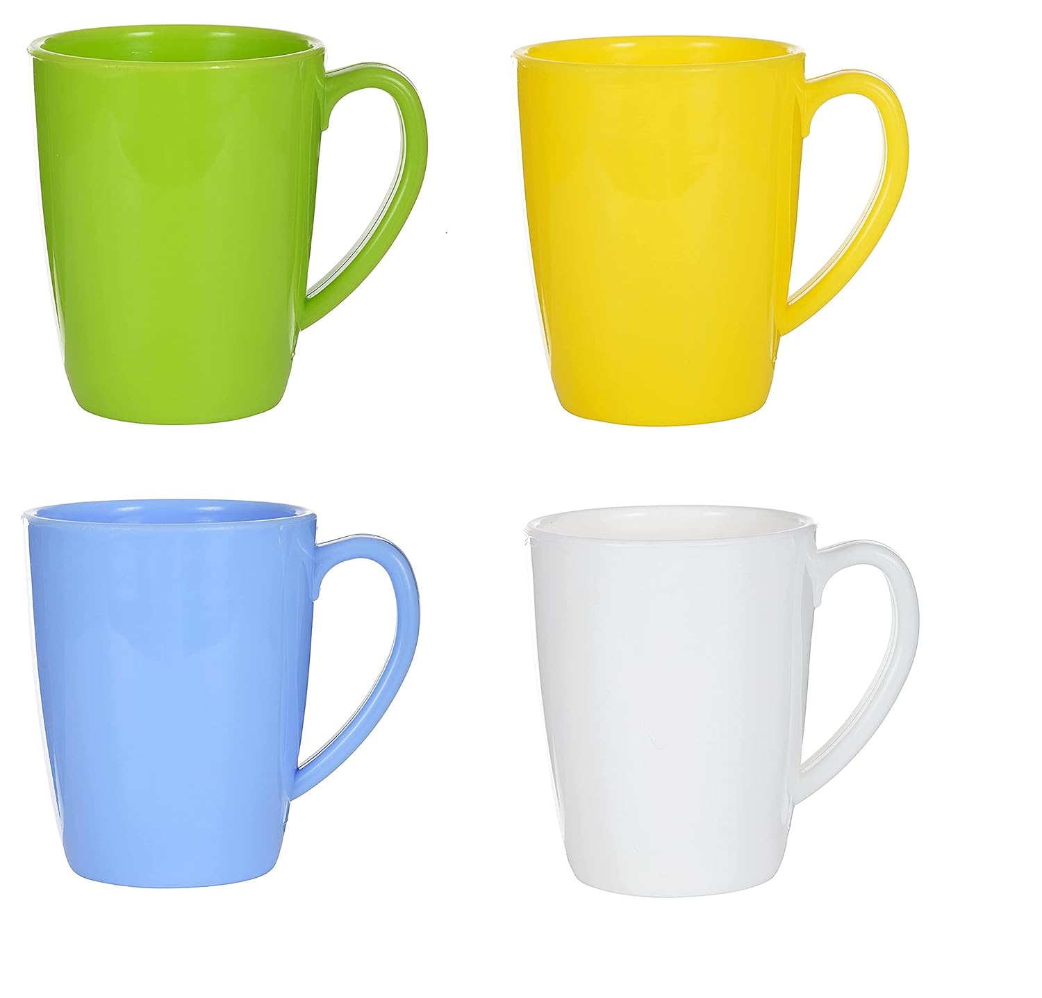 Buy LIFEPLAST Colorful Coffee Mugs Set of 4 Tea and Coffee/Milk Mugs