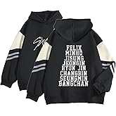 JUNG KOOK SKZ Hoodie Felix Hyunjin Bangchan New Album Star Concert Sweater Support Sweatshirt Shirt Skz Merch for Women